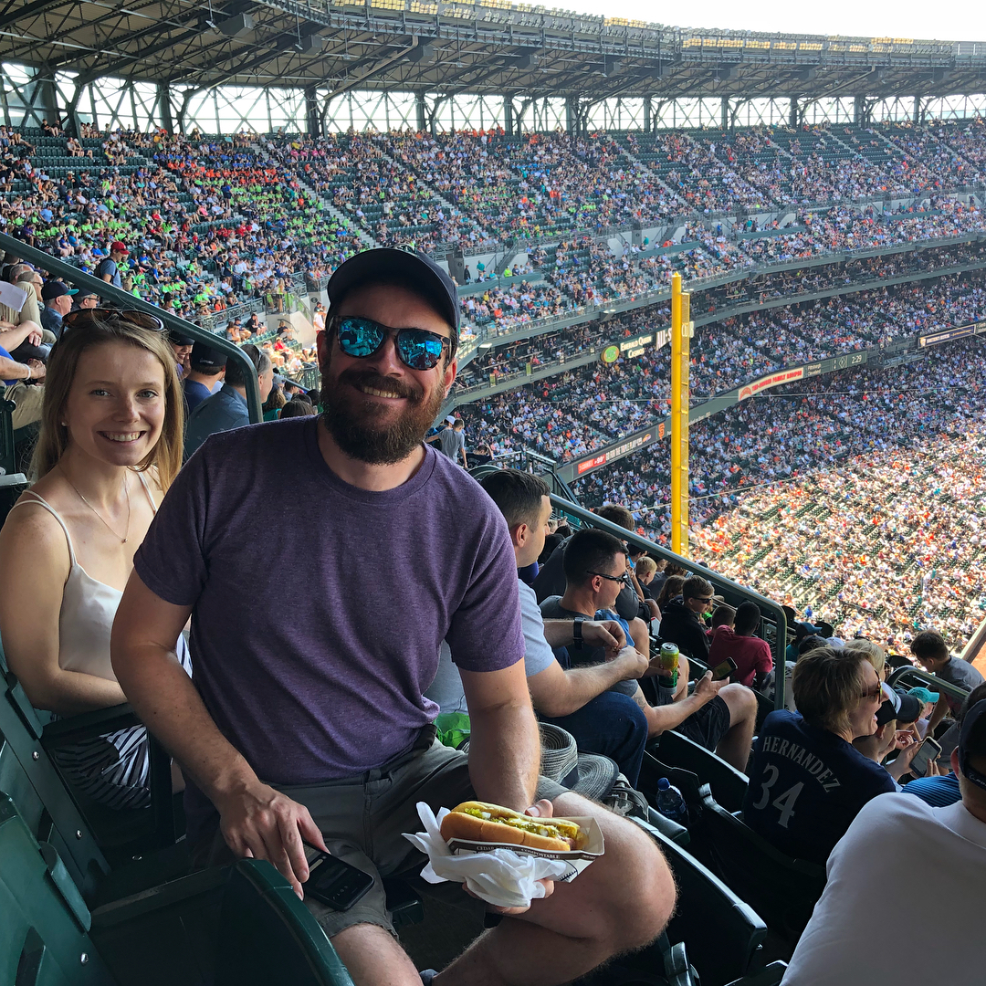 Day out at the ballpark in Seattle