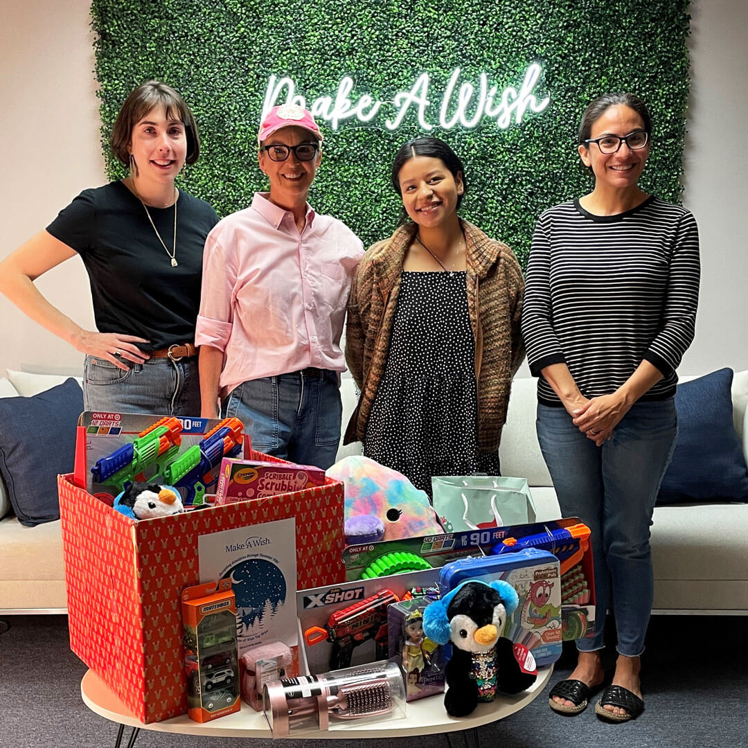 The Austin team hosted donation drives for Make-A-Wish